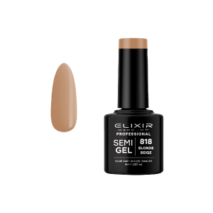 TRAJNI LAK, SEMIGEL, ELIXIR BLONDE BEIGE #818
