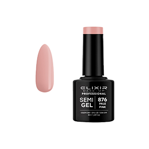 TRAJNI LAK, SEMIGEL, ELIXIR PALE PINK #876